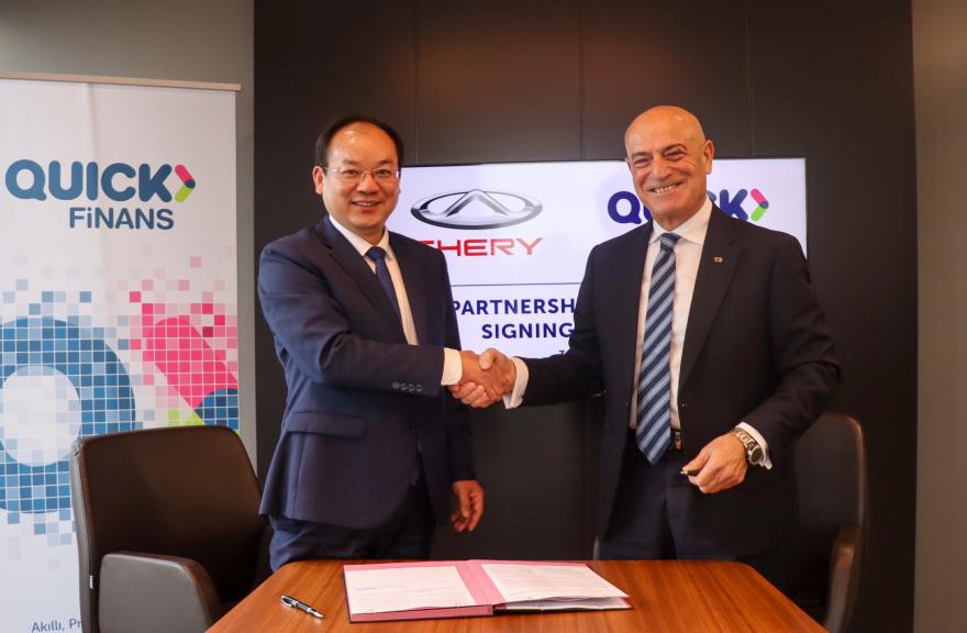 Chery Türkiye ve Quick Finans’tan Büyük İş Ortaklığı!